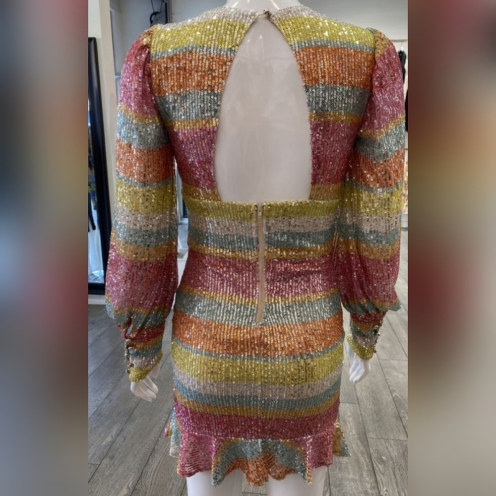 Multi Color Rainbow Dress